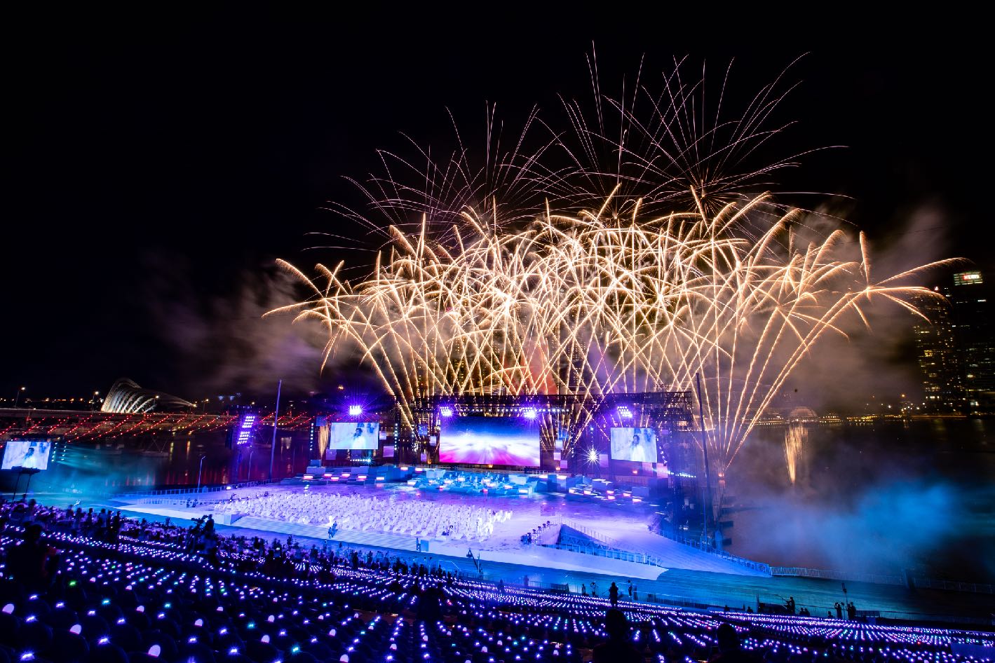 NDP 2021 Fireworks Display